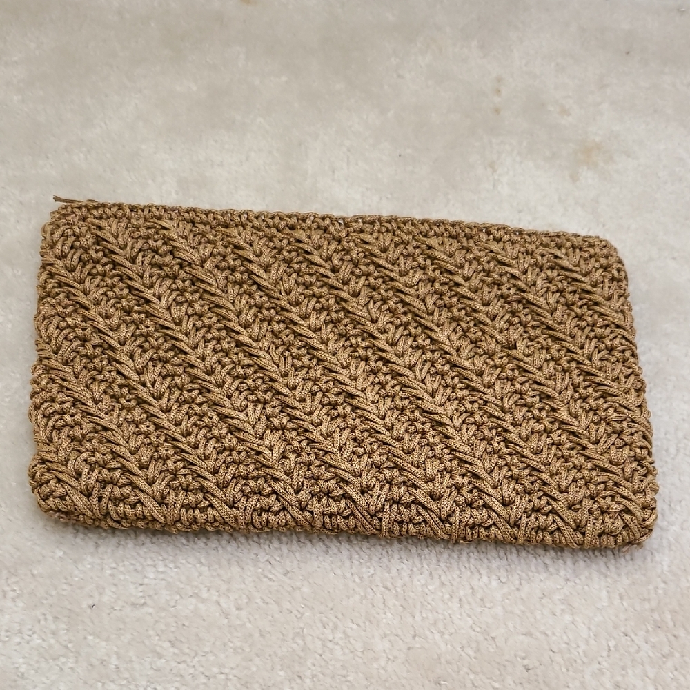 Elegant Tan Clutch